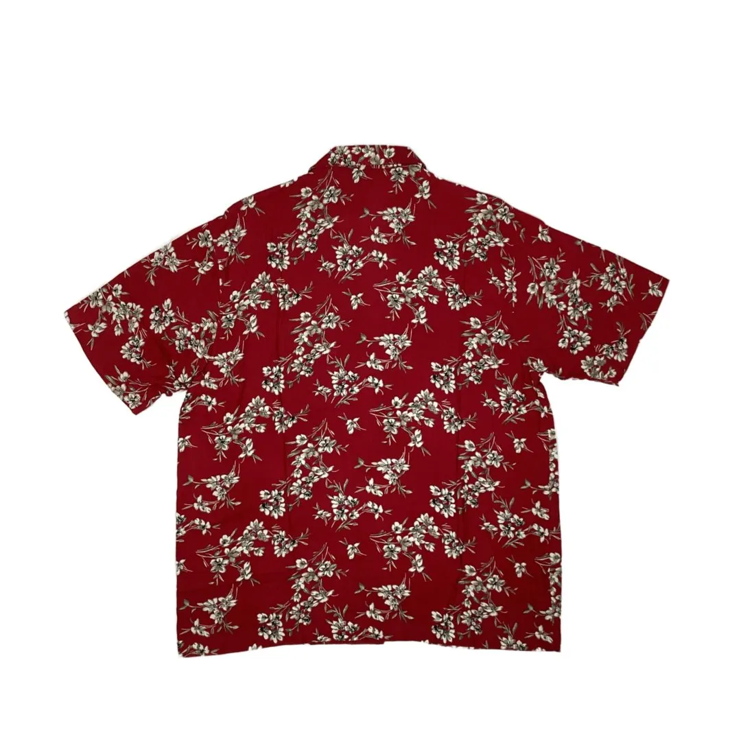 MAUI AND SONS POLO BUTTON DOWN SHORT SLEEVES - RED RED