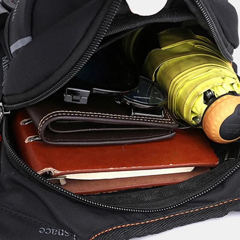 Men Fashion Multifunctional Bag Chest Bag Waist Bag For Outdoor Travel