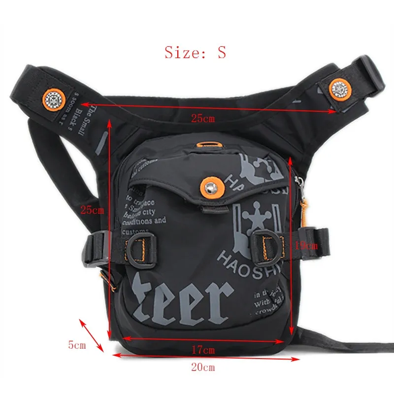 Men Fashion Multifunctional Bag Chest Bag Waist Bag For Outdoor Travel
