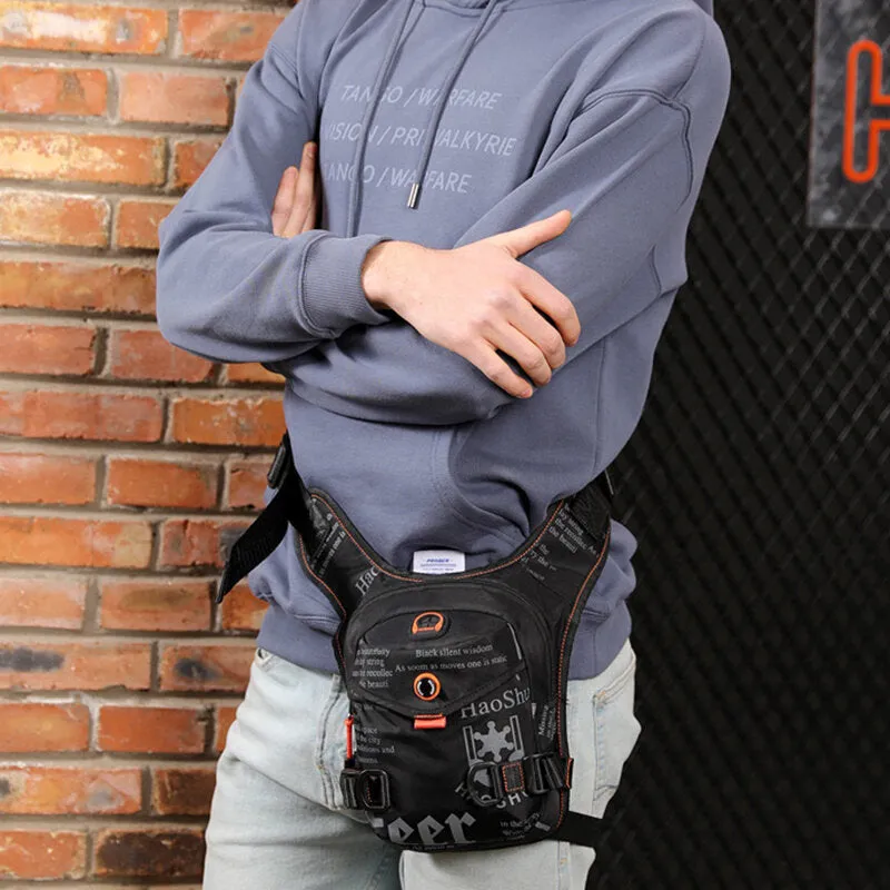 Men Fashion Multifunctional Bag Chest Bag Waist Bag For Outdoor Travel