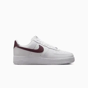 Men's Air Force 1 `07 "White Burgundy Crush"