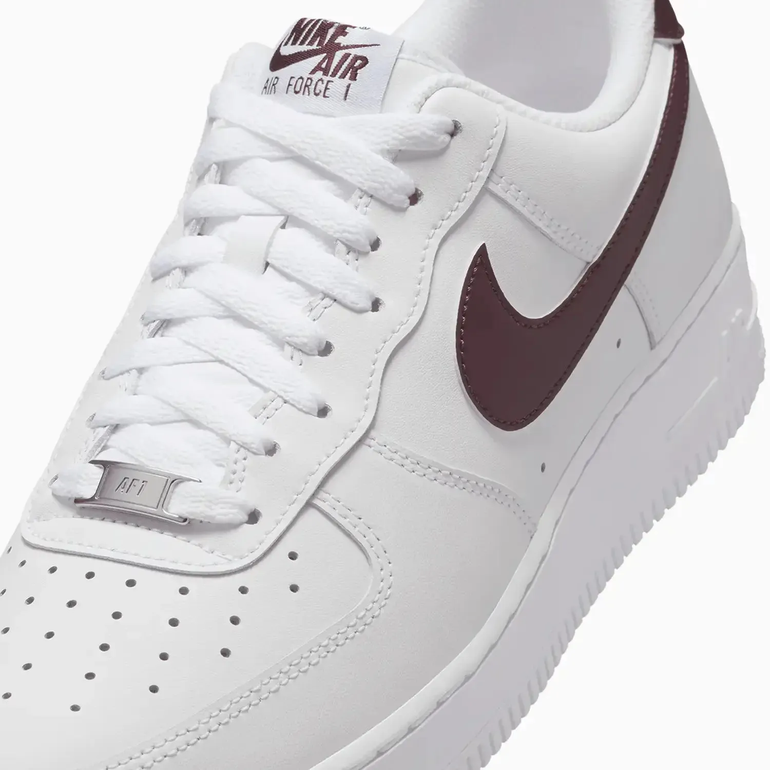Men's Air Force 1 `07 "White Burgundy Crush"