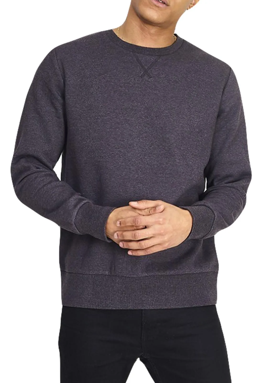Mens Crew Neck Pull Over Swearshirt