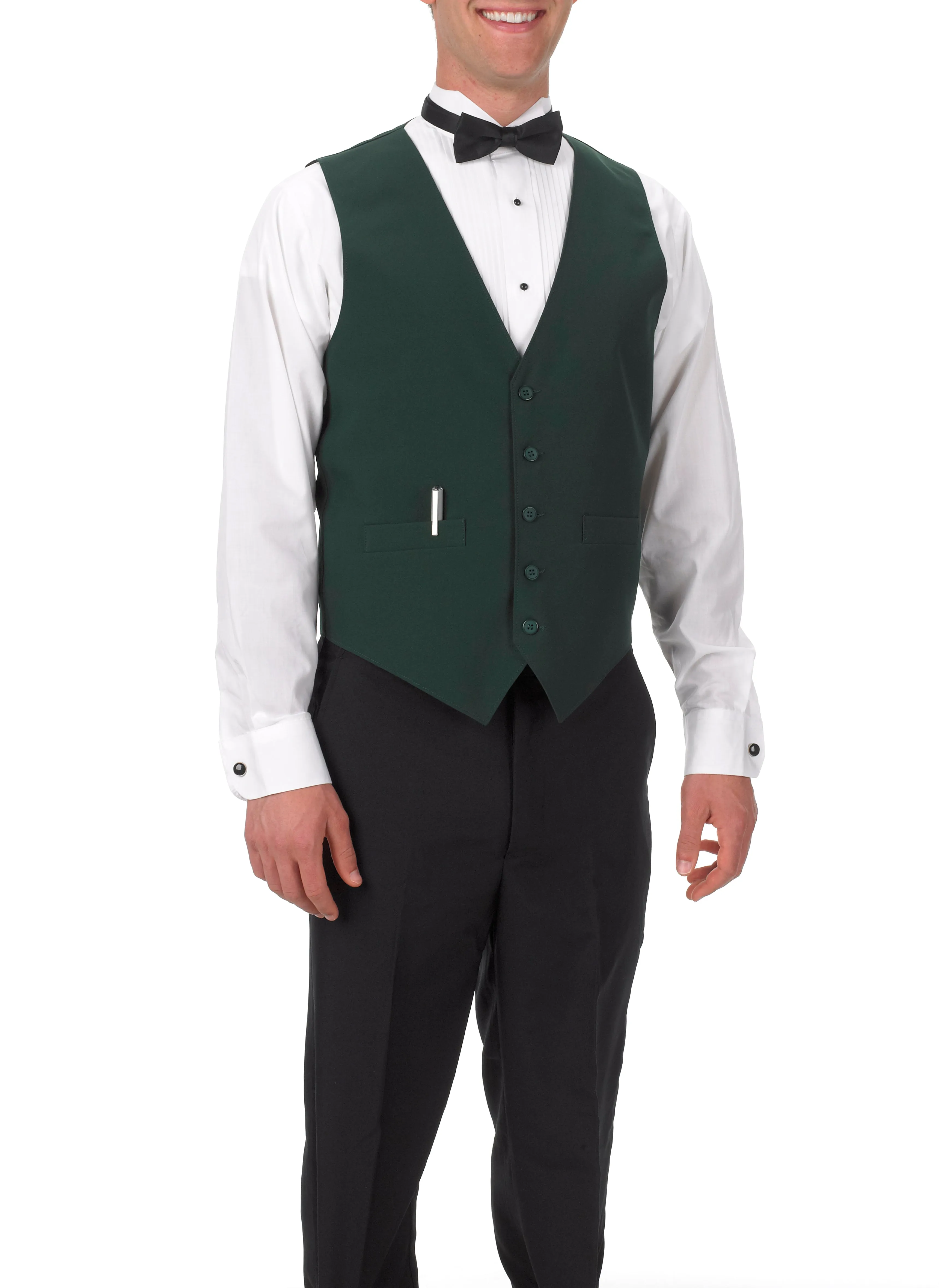 Men's Full Back Vest with Inside and Outside Pockets