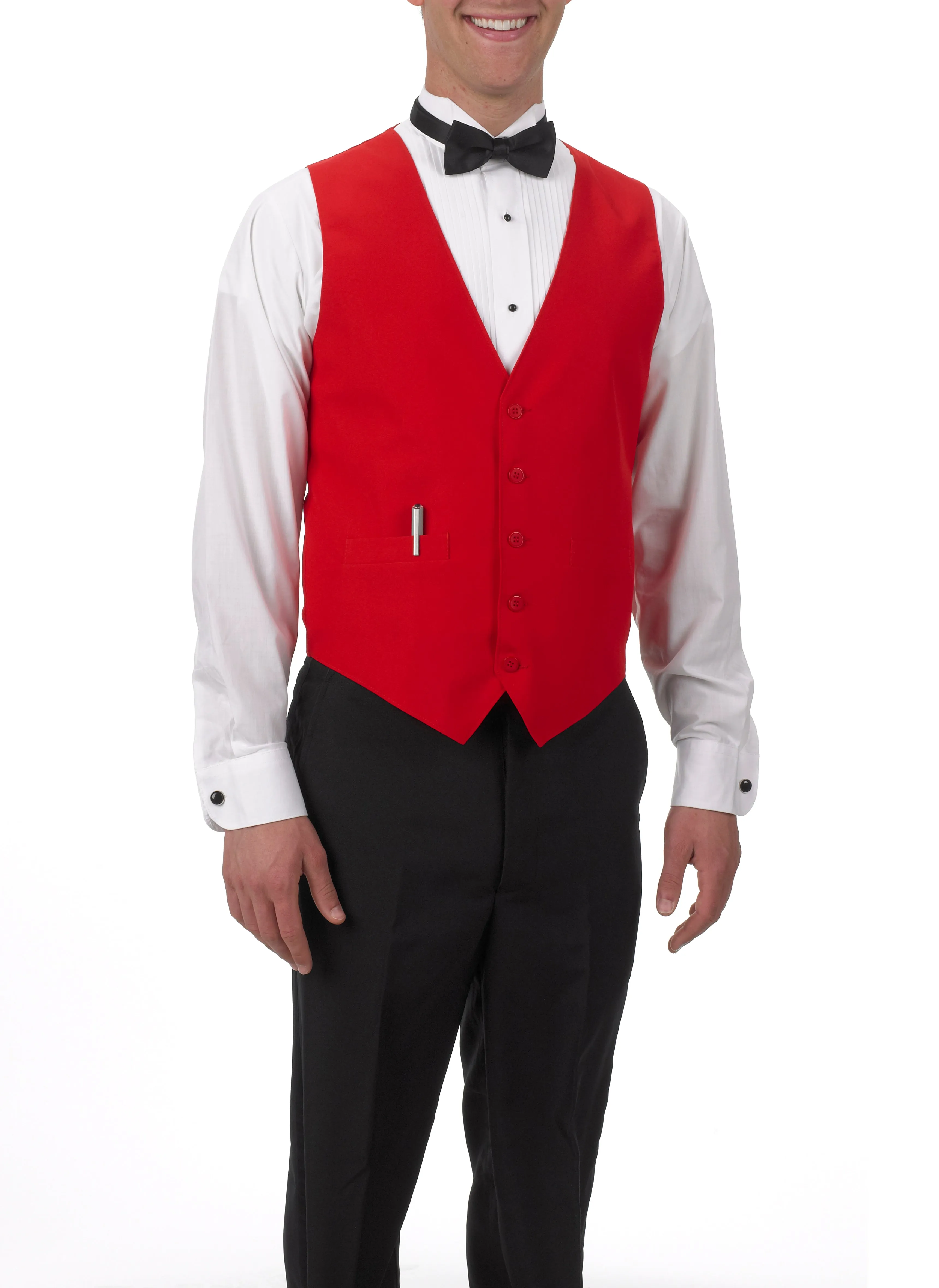 Men's Full Back Vest with Inside and Outside Pockets