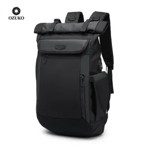Men's Korean Style Business Leisure Waterproof Backpacks