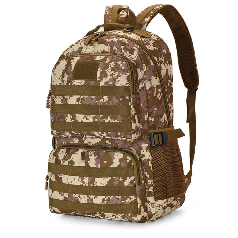 Men's Large Capacity Camouflage Army Fan Hiking Backpacks
