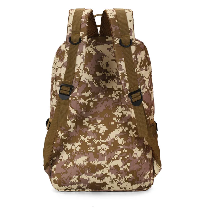 Men's Large Capacity Camouflage Army Fan Hiking Backpacks