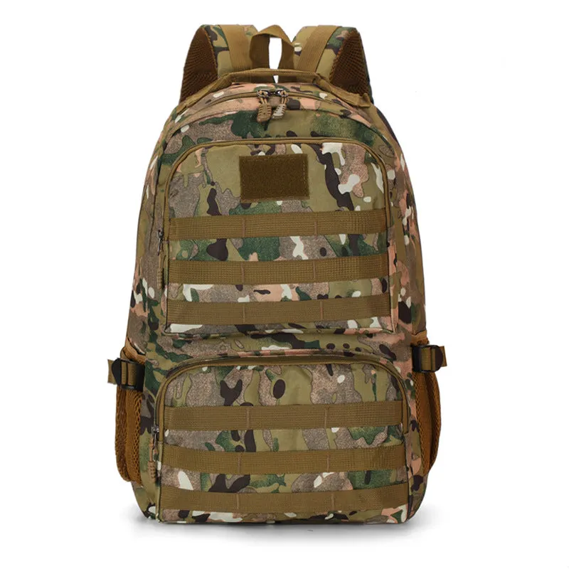 Men's Large Capacity Camouflage Army Fan Hiking Backpacks
