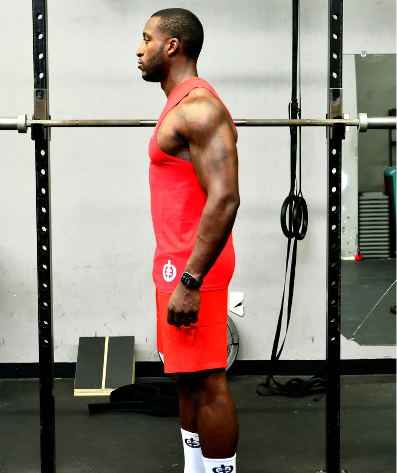 Men's Level Up Tank Top | Red