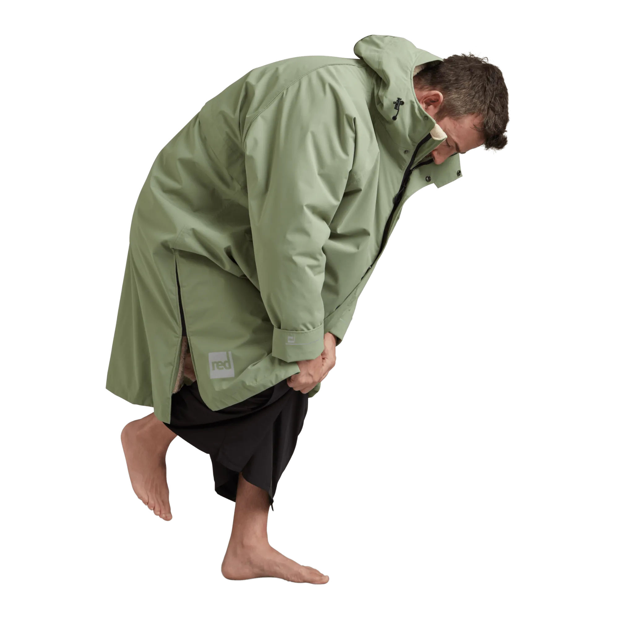 Men's Long Sleeve Waterproof Dry Changing Robe Alter Evo - Sage Green