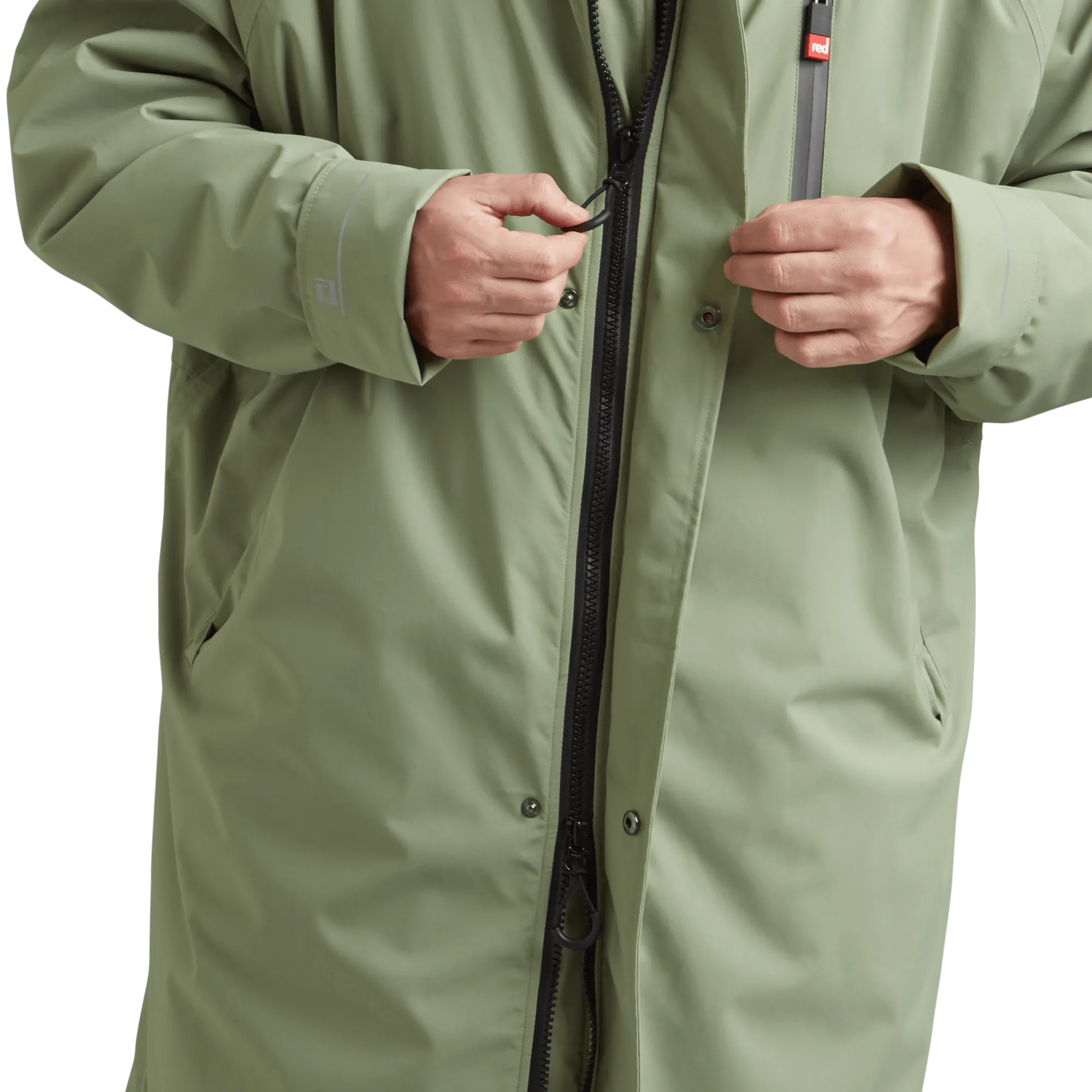 Men's Long Sleeve Waterproof Dry Changing Robe Alter Evo - Sage Green