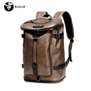 Men's Multifunctional College Style Retro Password Backpacks