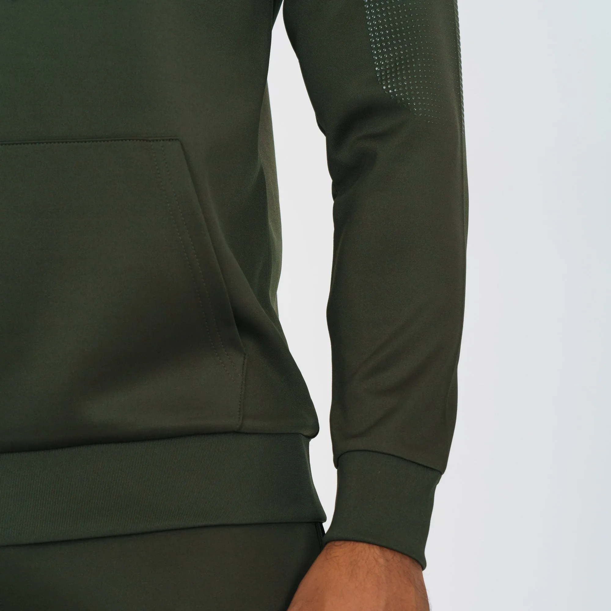 Mens Olive Hoodie