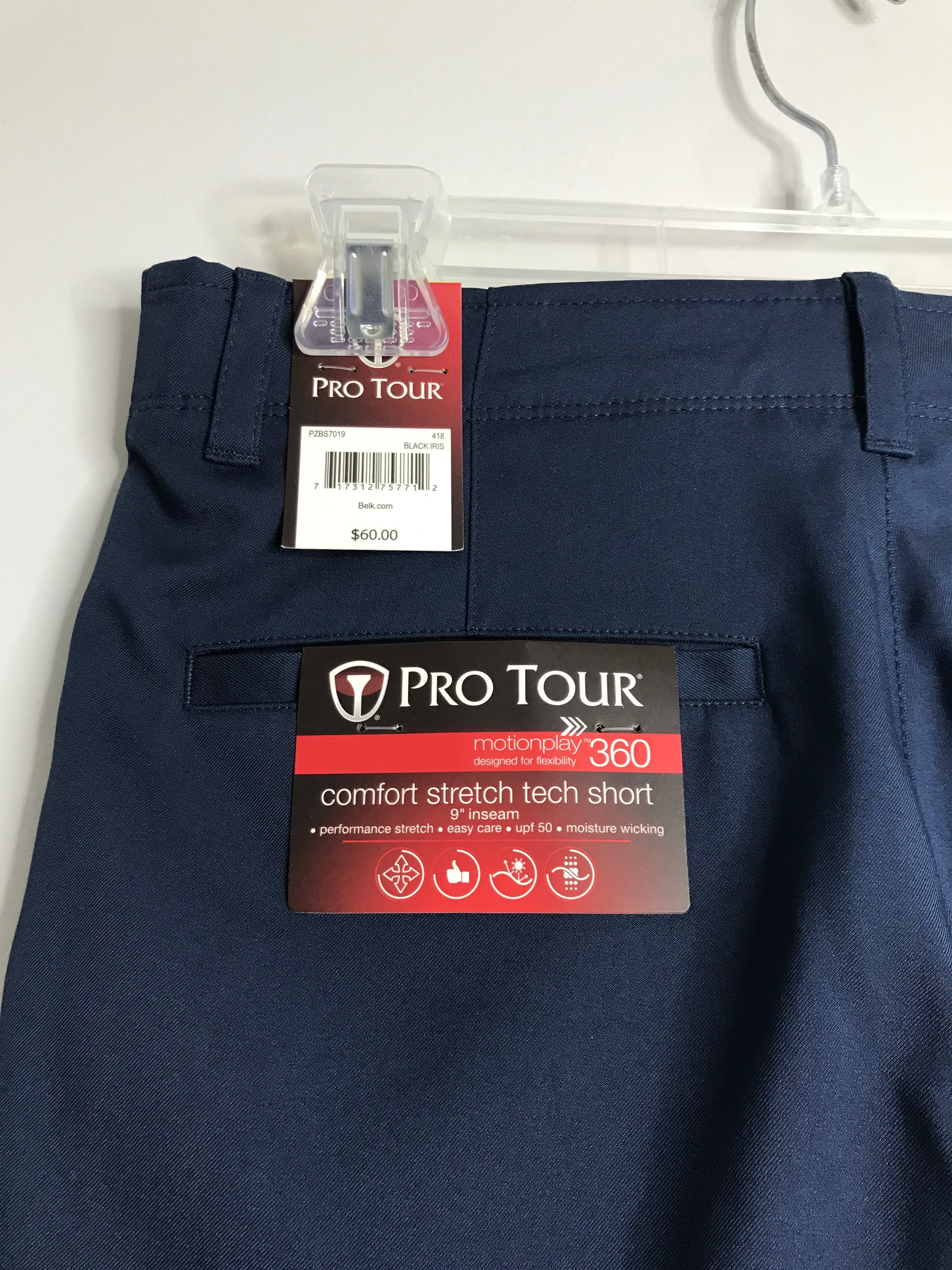 Mens Pant Size 30 Men's(SM) Navy Pro Tour NWT Shorts