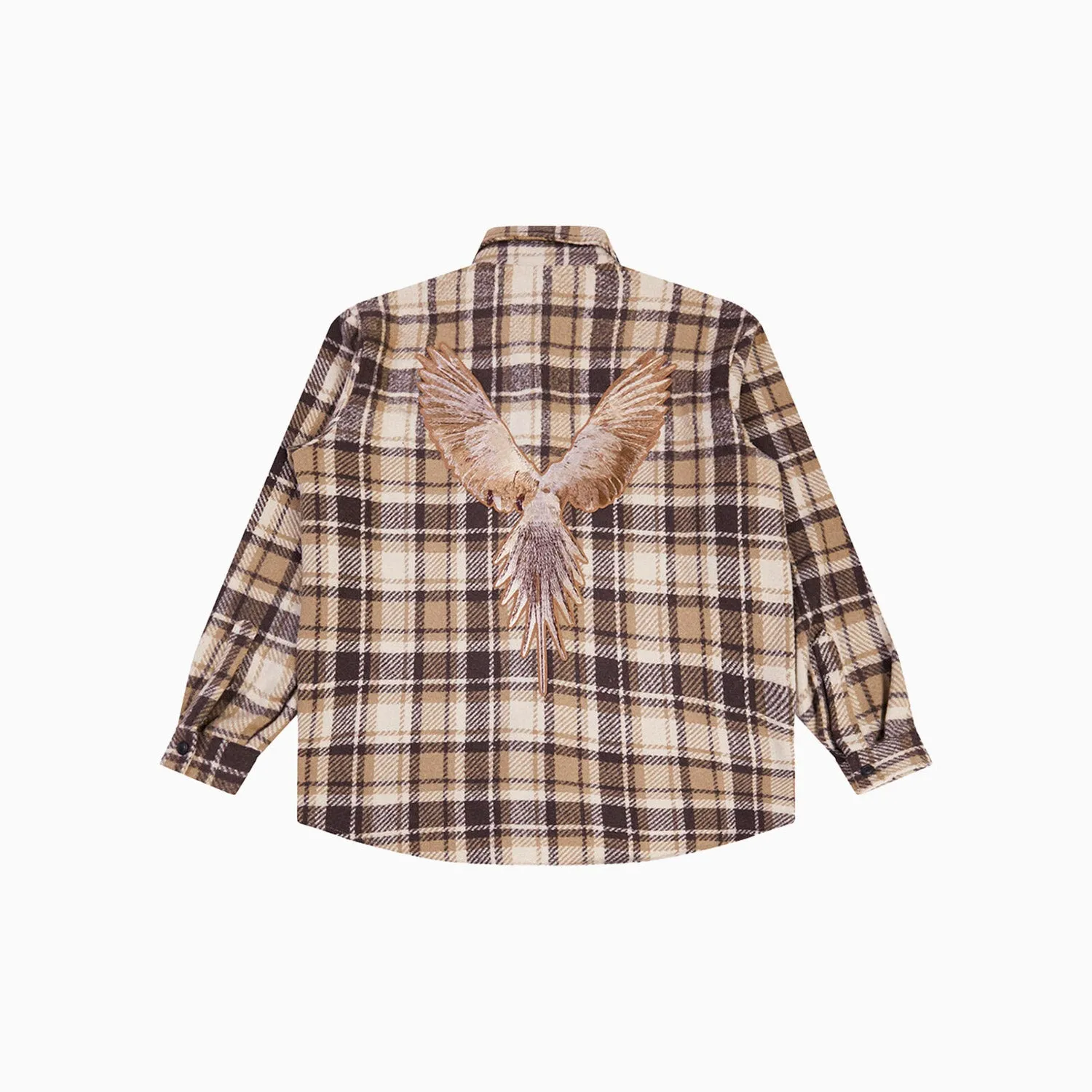 Men's Peace Heavy Flannel Shirt
