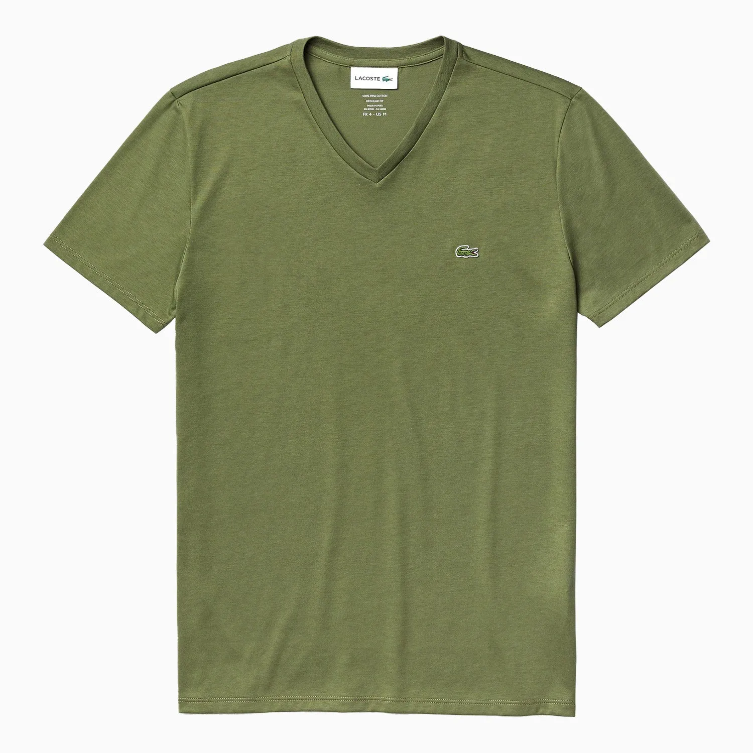Men's Pima Cotton V-Neck Jersey T Shirt