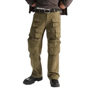 Men's Relaxed Fit Jeans Pant With No Straps