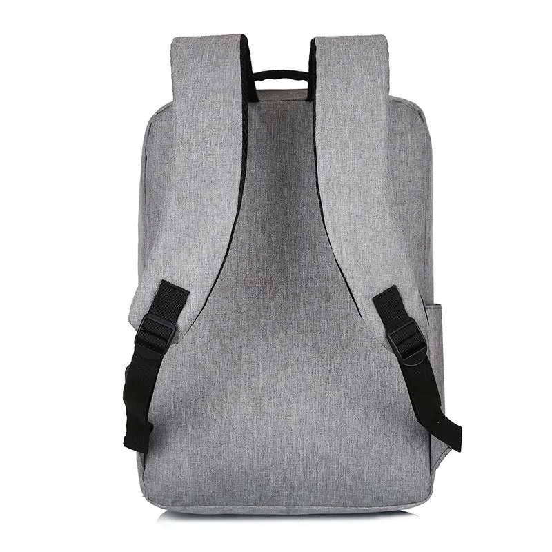 Men's Simple Charging Computer Large Capacity Leisure Backpacks