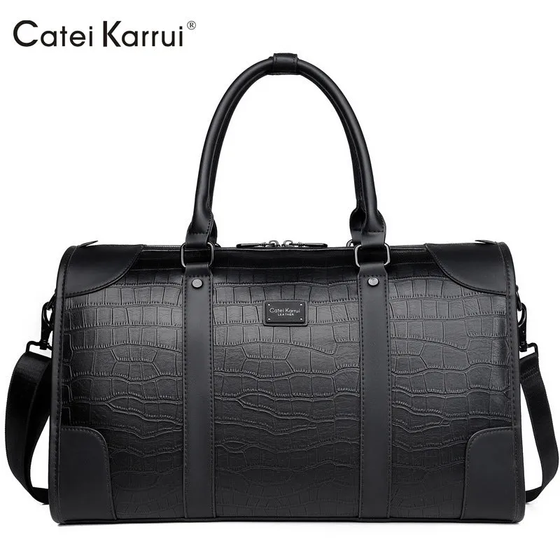 Men's Traveling Large Capacity Long Short Trip Handbags