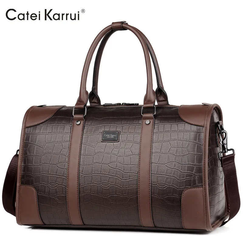Men's Traveling Large Capacity Long Short Trip Handbags
