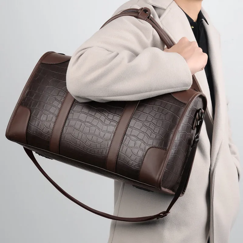 Men's Traveling Large Capacity Long Short Trip Handbags