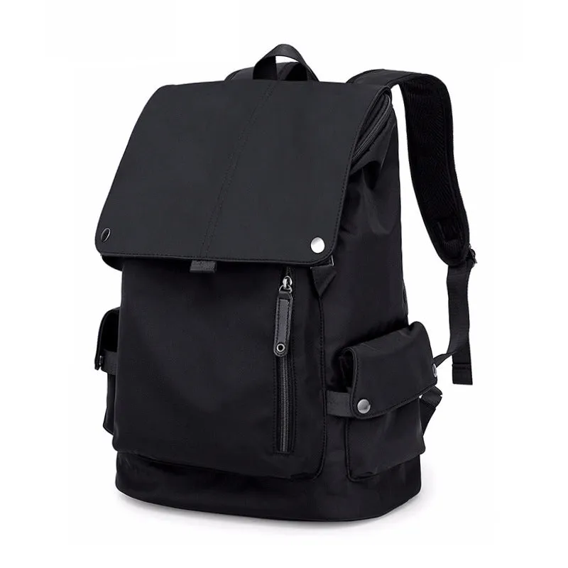 Men's Trendy Korean Simple Nylon Large Capacity Bags