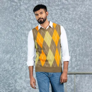 Mens Vest- Olive