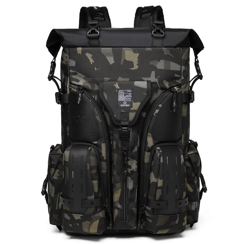 Men's Waterproof Trendy Large Capacity Baseball Backpacks