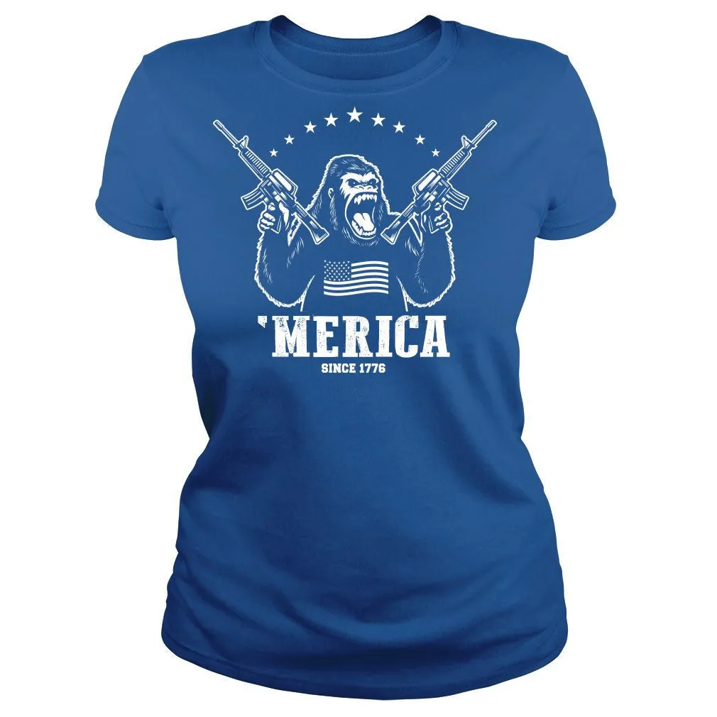 'Merica King Kong Shirt