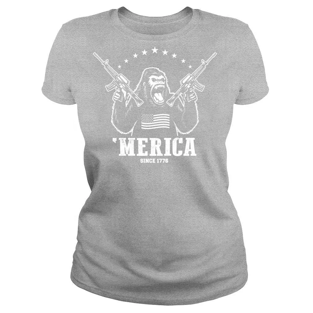 'Merica King Kong Shirt