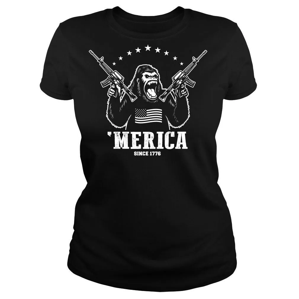'Merica King Kong Shirt