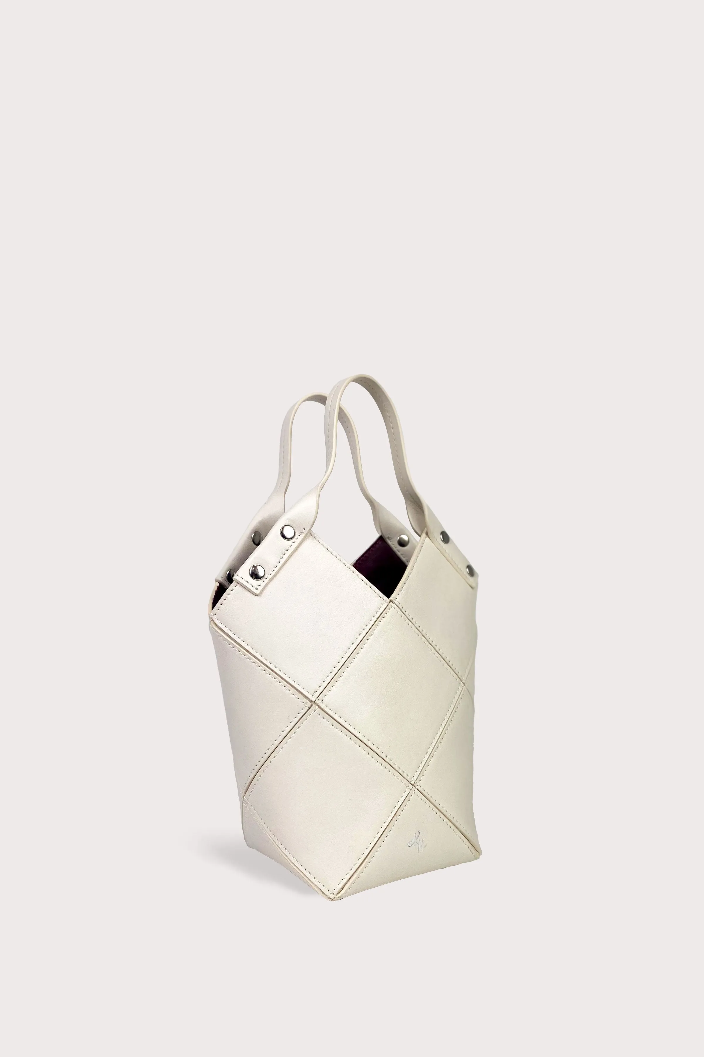 Mini Fiona Tote in Shiny Calf