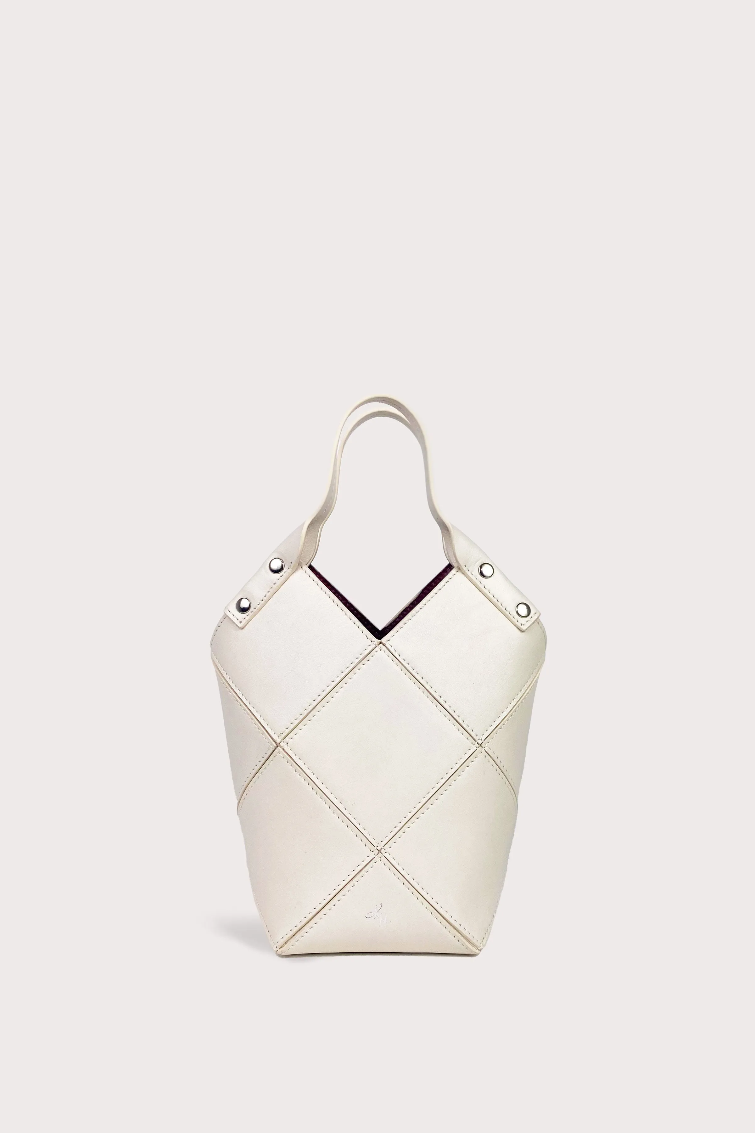Mini Fiona Tote in Shiny Calf