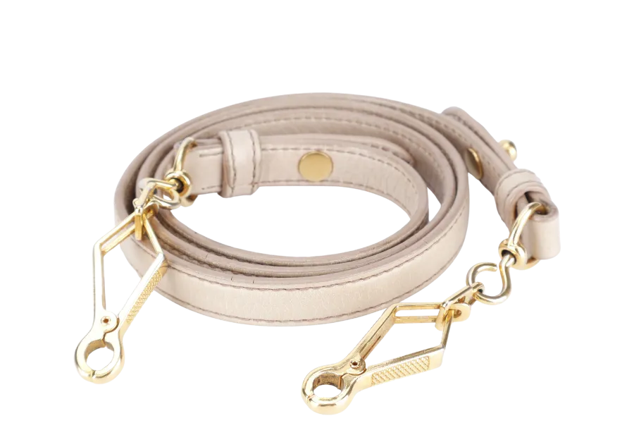 MIU MIU VITELLO LUX LARGE BEIGE BOWLER BAG GOLD HARDWARE WITH LEATHER STRAPS AND DUST COVER