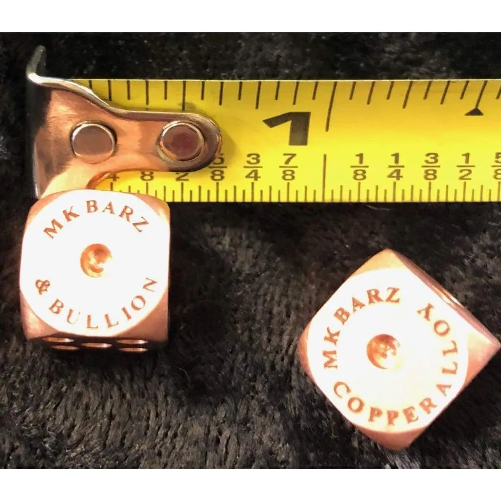 MK BarZ "Dice Set" Copper
