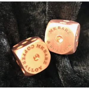 MK BarZ "Dice Set" Copper