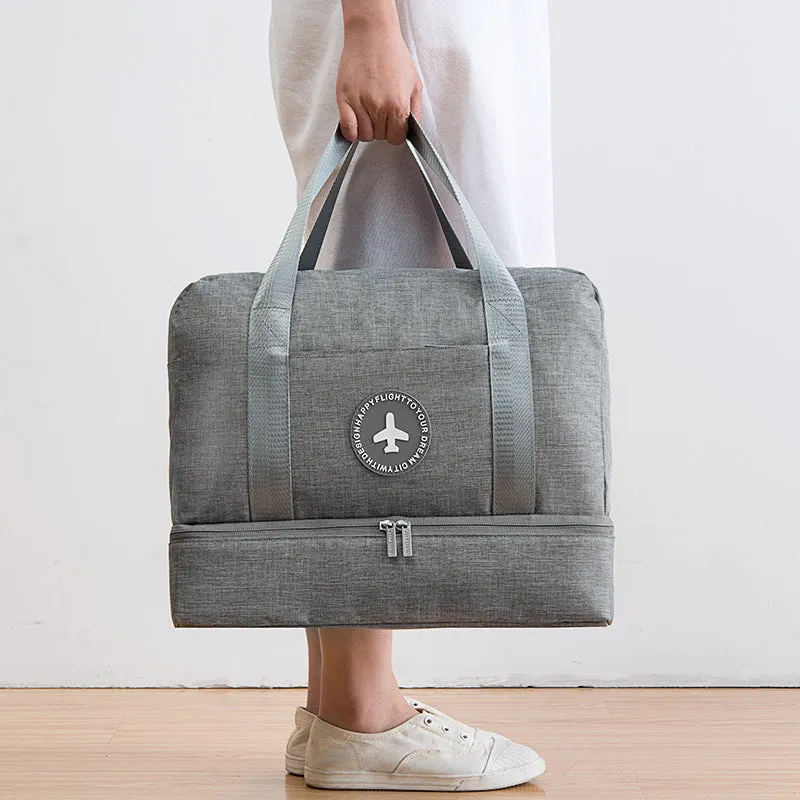 Multi-Purpose Dry and Wet Separation Packing Travel Bags