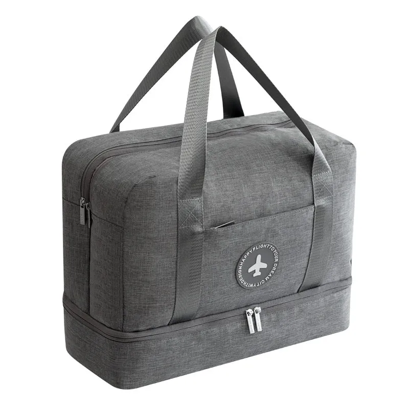 Multi-Purpose Dry and Wet Separation Packing Travel Bags