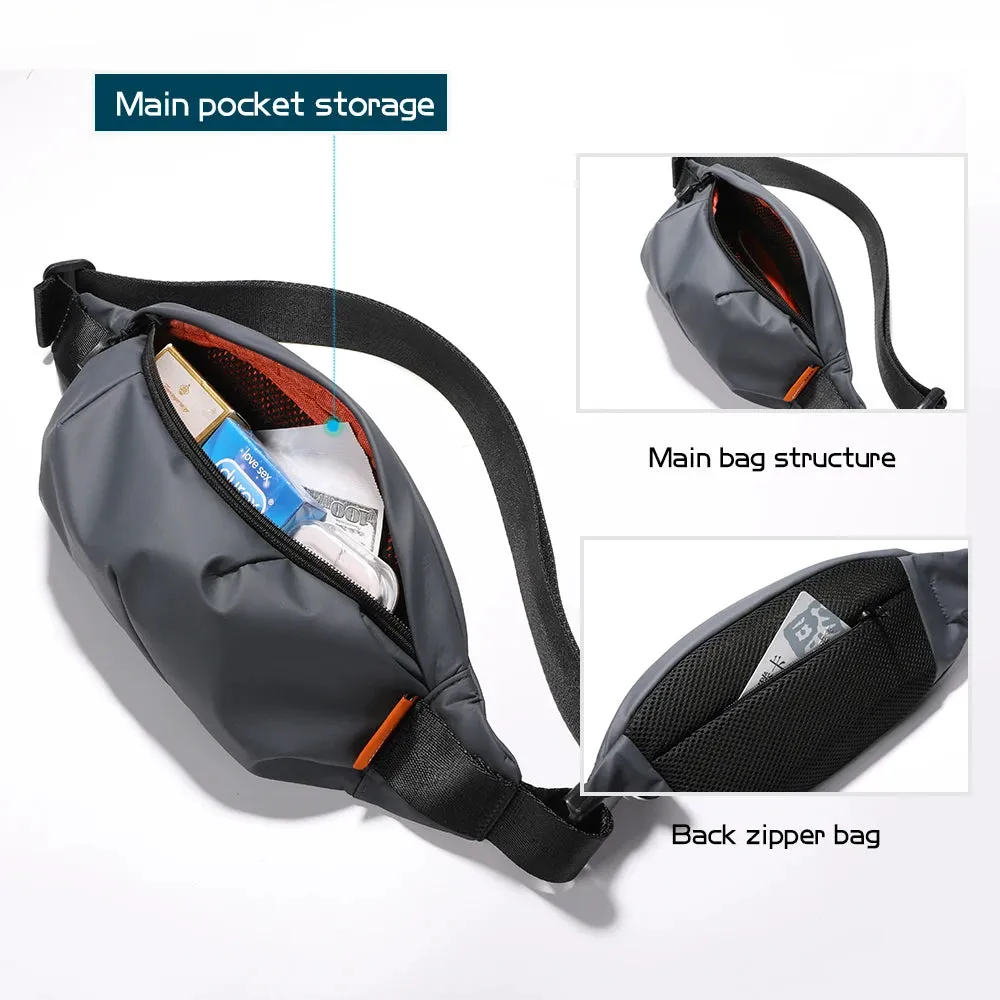 Multifunctional Waist Bag for Men – Outdoor Travel & Sports Belt Pouch, Fashionable Fanny Pack for Men & Women