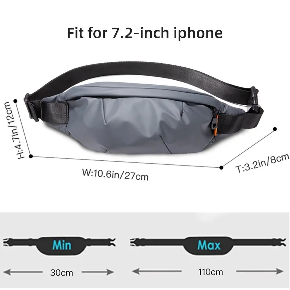 Multifunctional Waist Bag for Men – Outdoor Travel & Sports Belt Pouch, Fashionable Fanny Pack for Men & Women