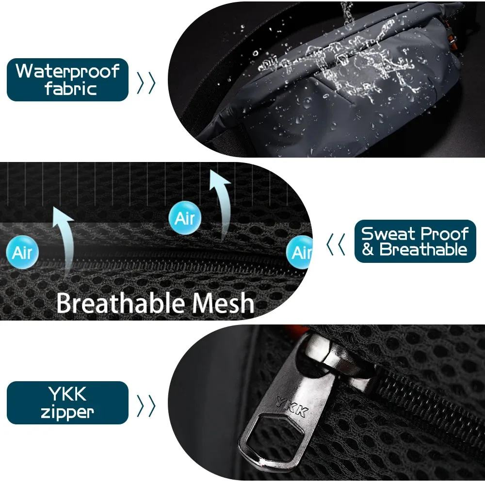 Multifunctional Waist Bag for Men – Outdoor Travel & Sports Belt Pouch, Fashionable Fanny Pack for Men & Women