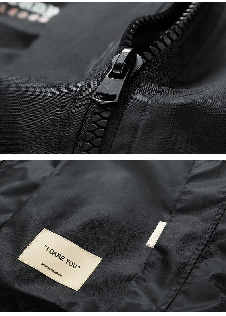 NASA Bomber Jacket High Street Loose Workwear