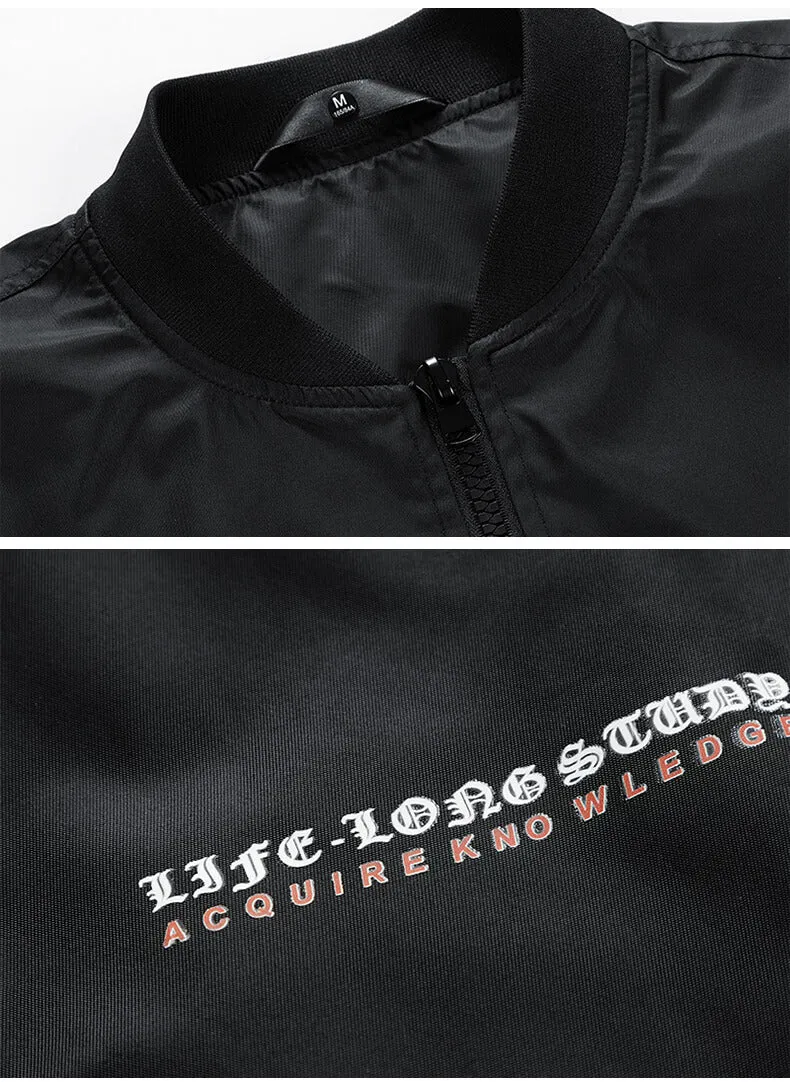 NASA Bomber Jacket High Street Loose Workwear