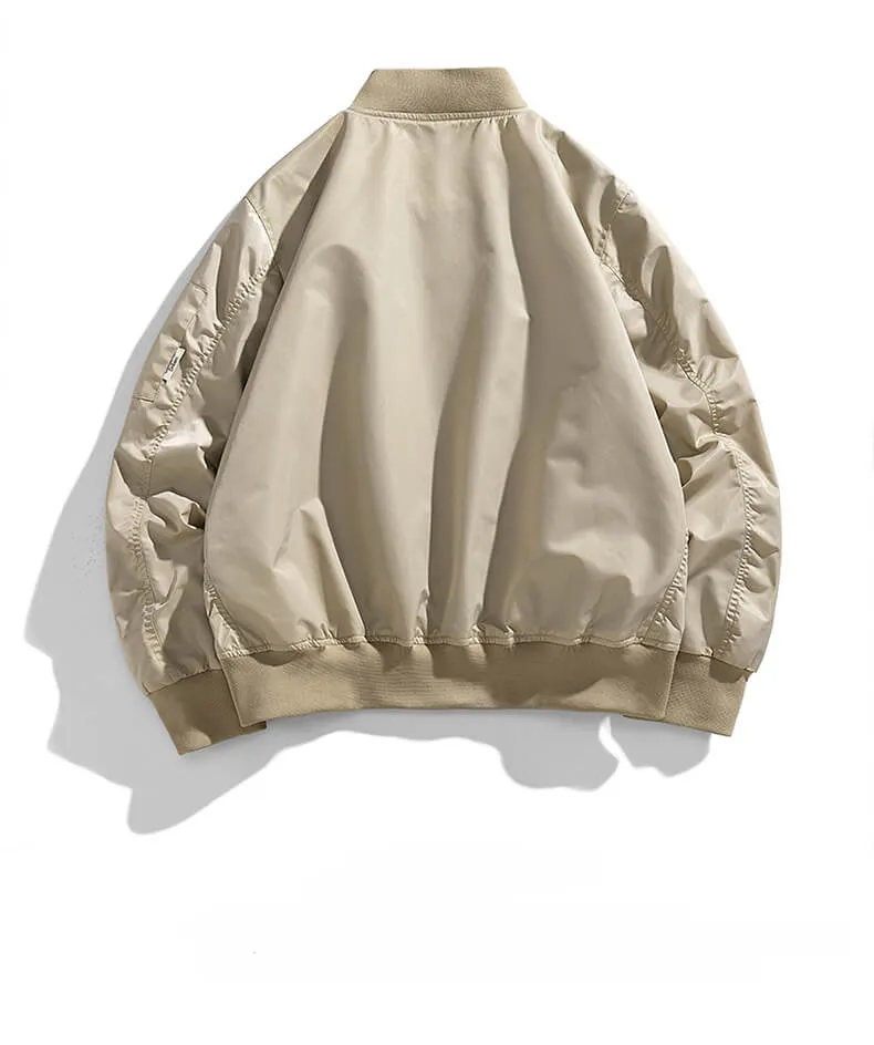 NASA Bomber Jacket High Street Loose Workwear