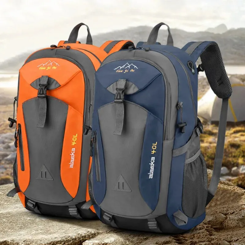 New 40L outdoor hiking bag men's and women's shoulder bag sports bag leisure travel backpack large capacity