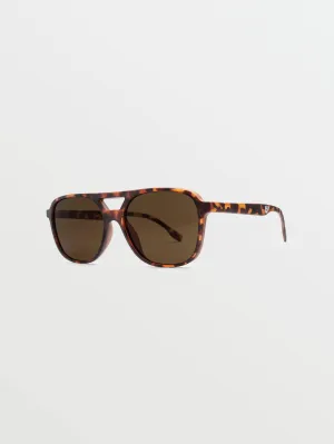 New Future Matte Tort Sunglasses (Bronze Lens) - MARTINI OLIVE