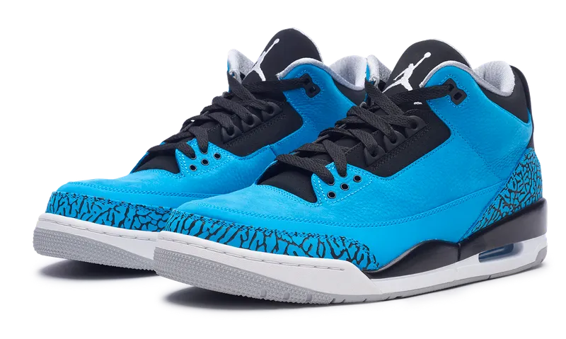 Nike Jordan 3 Retro Powder Blue (136064-406) Men's Size 8-10