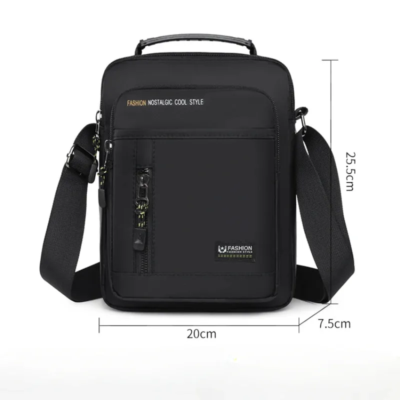 O-TBOST Men's Handbags Oxford Bag for Man Male Cross Body Shoulder Messenger Bags Men's Casual Bussiness Handbags