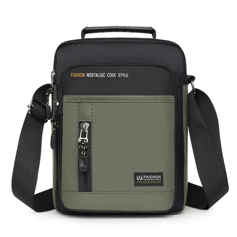 O-TBOST Men's Handbags Oxford Bag for Man Male Cross Body Shoulder Messenger Bags Men's Casual Bussiness Handbags